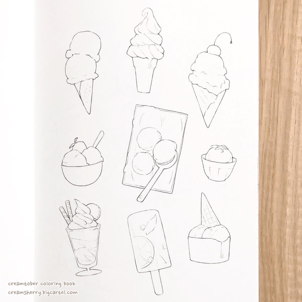 #creamtober2020 day 7: ice cream ??✨ 