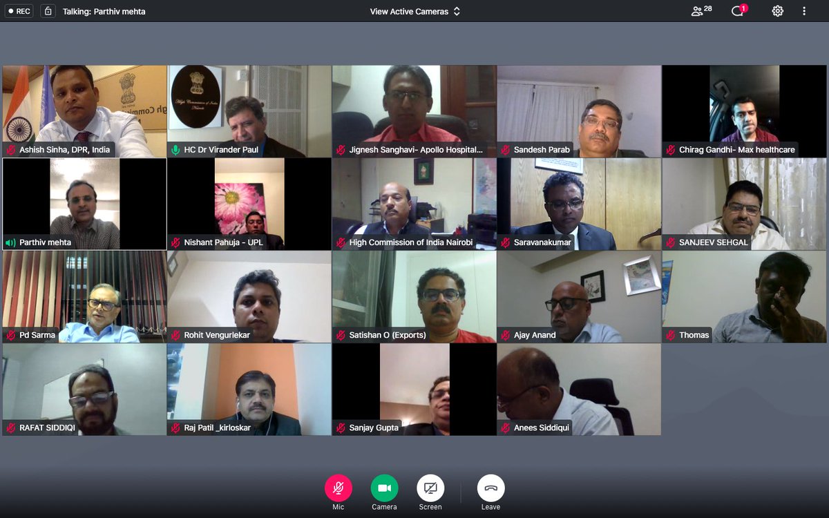 IndiainKenya's tweet photo. Growing India-Kenya business ties contribute to achievement of Kenya’s big 4 agenda-food security, housing, healthcare &amp; manufacturing. To give it a boost, the new High Commissioner Dr Virander Paul had an engaging conversation with members of India Business Forum in Kenya. https://t.co/YTQTybTzZE