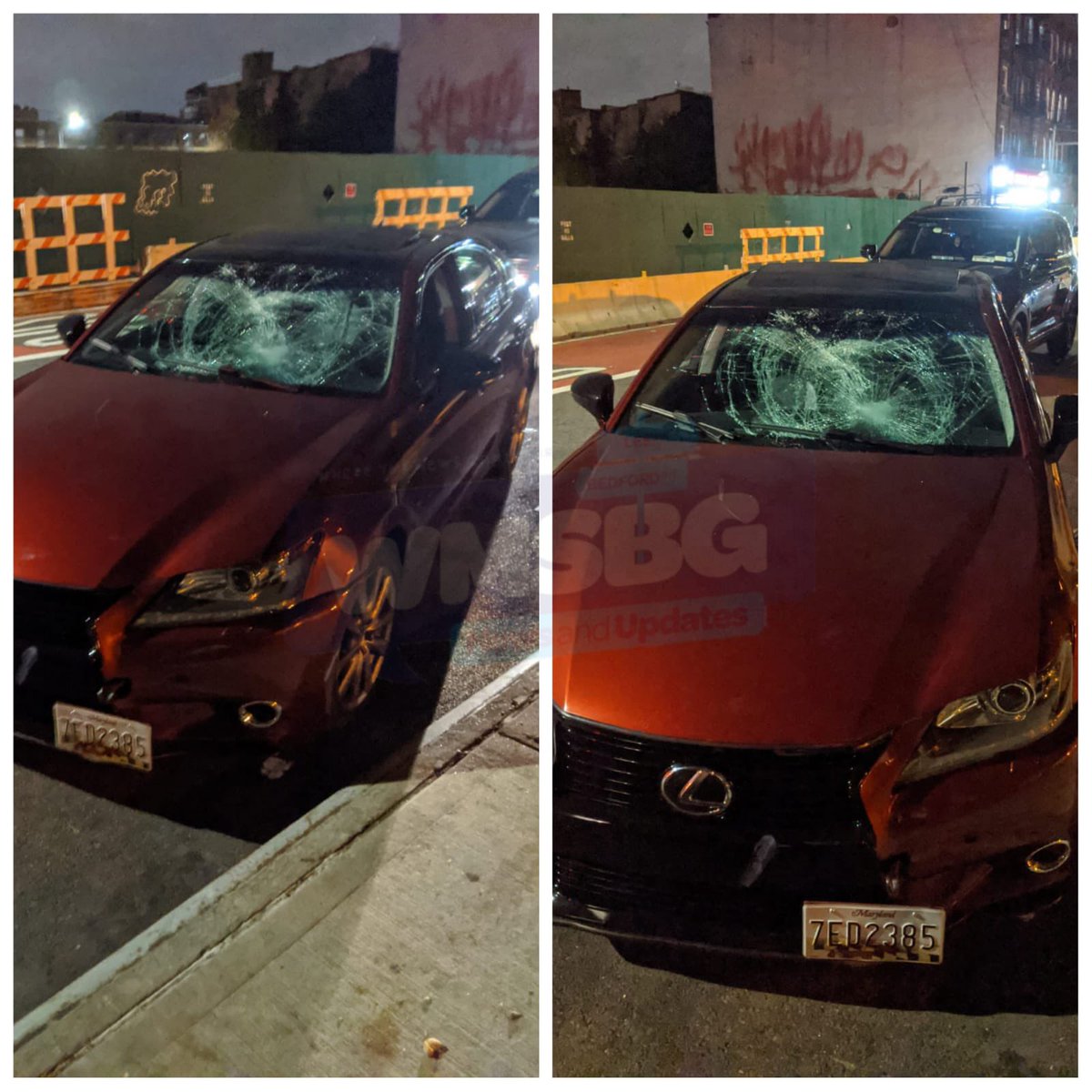 WMSBG's tweet image. .@hatzalah @WspuShomrim @NYPD90Pct and @NYPD79Pct are on scene at Lee Ave &amp;amp; Wallabout St for a hit &amp;amp; run 2 pedestrian struck, Shomrim found the car Parked at Nostrand Ave &amp;amp; Park Ave, perp is still on the run.