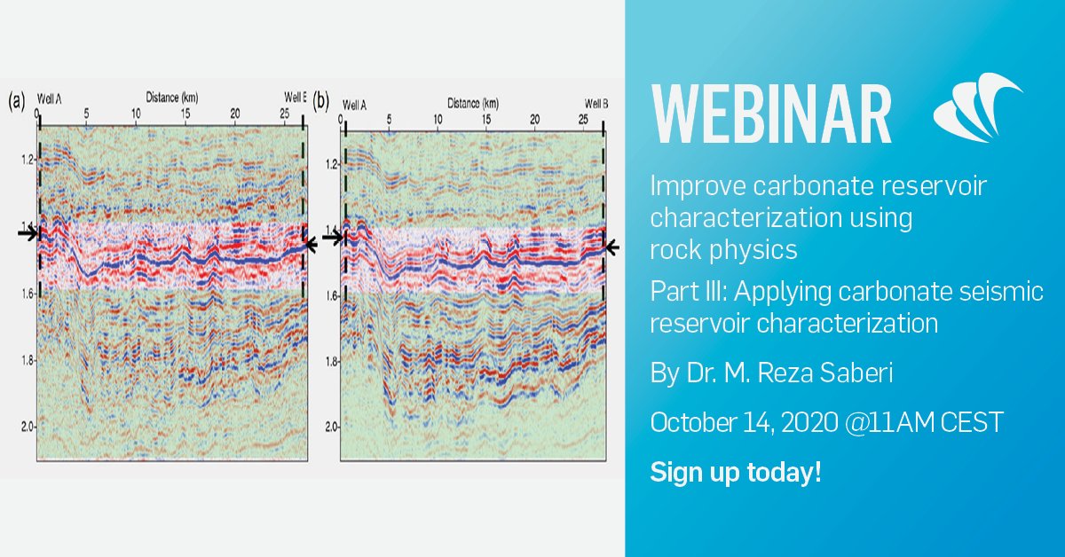 weareviridien's tweet photo. Our rock physics webinar series concludes with a look at challenges for carbonate characterization and ways that rock physics modeling can help achieve better reservoir characterization results. More info and registration at https://t.co/BU76pb3V6I #ReservoirExperts https://t.co/vbYkex5pQm