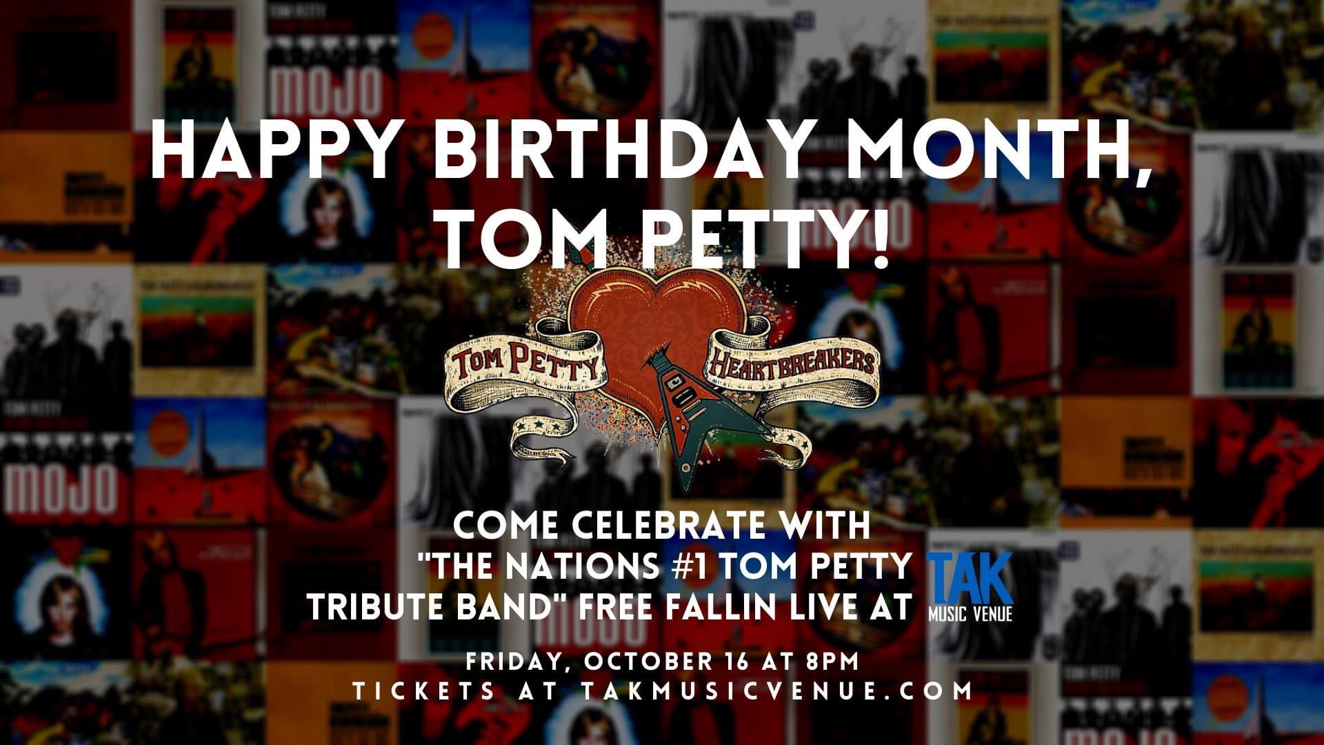 Happy Birthday Month, Tom Petty! Remessage fans! 