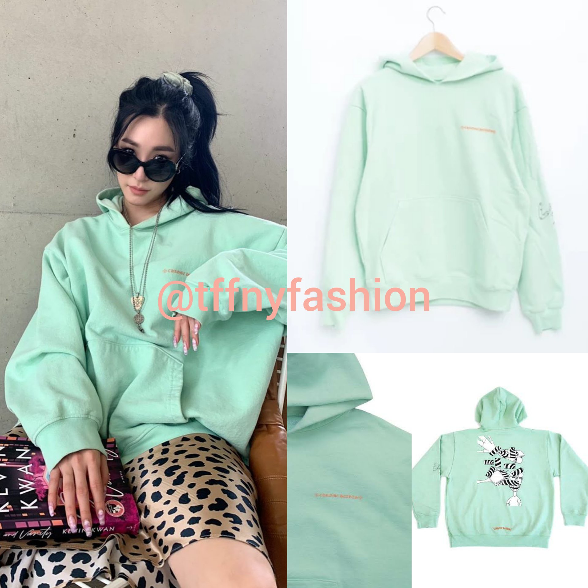 Chrome hearts mint hoodie sale