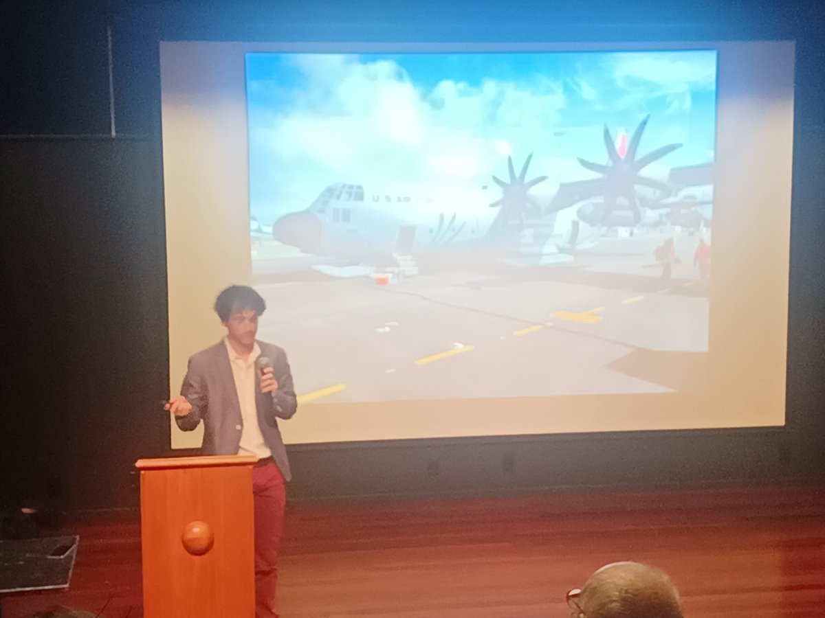 Pierre Roudier @ The Globe, presenting his (work mainly) experience at Scott Base in Antartica