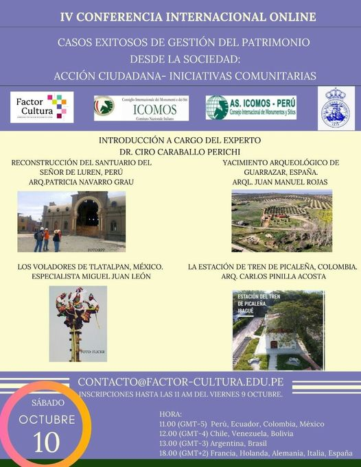 AlbertoMartore2's tweet photo. Factor Cultura: Plataforma Internacional de Formación Online se complace a presentar la IV edición mensual de su exitoso ciclo de converencias internacionales. Esta vez busco en las experiencias promovidas por la sociedad civil, alternativas para generar respuestas a la crisis. https://t.co/Rn3Aqc2KkX