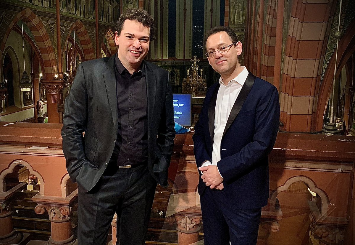 influenza Satisfy Attend Jean-Baptiste Robin on Twitter: "From yesterday's concert in Dudelange,  Luxembourg, with my friend trumpeter David Guerrier. Concert broadcast by  the National Luxembourg Radio. #dudelange #davidguerrier #jeanbaptisterobin  #trumpet #organ https://t.co ...