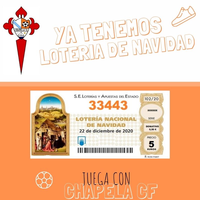 chapelacf's tweet photo. Ya tenemos lotería de Navidad!! No te quedes sin ella, puedes comprarla en las instalaciones del club o contactar con nosotros. La tendremos también a la venta en diferentes locales. Os mantendremos informados https://t.co/InM05fNaBL