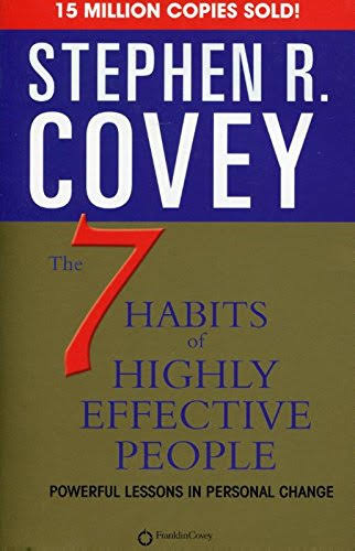 The 7 Habits of Highly Effective People by Stephen Covey is a business and self-help book.