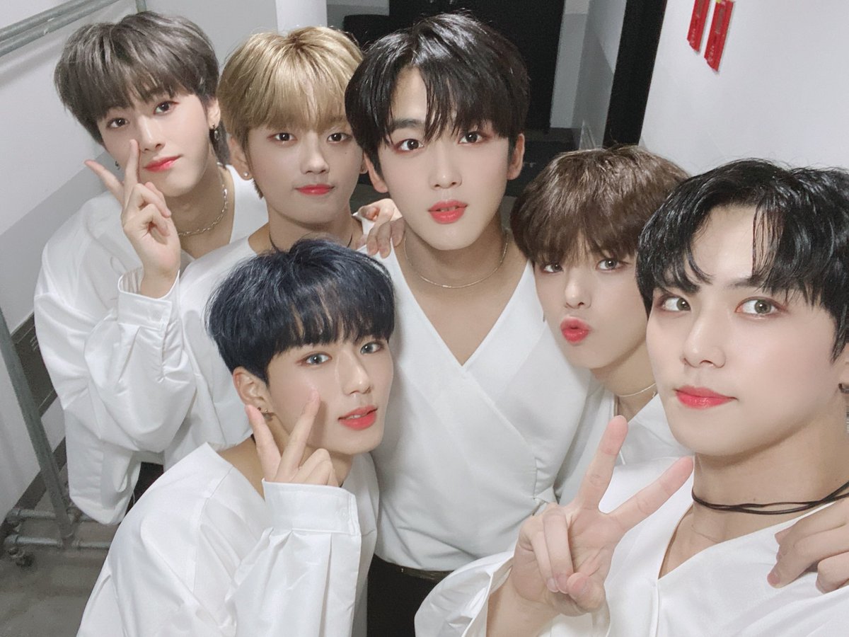 Day 51 (October 6,2020). Wei OT6 pictures posted on  @WEi__Official. Pictures from the debut showcase and a selca after finishing their Late Night Idol shoot. WEi HD photo posted by dispatch. http://naver.me/x6i2xyFK 