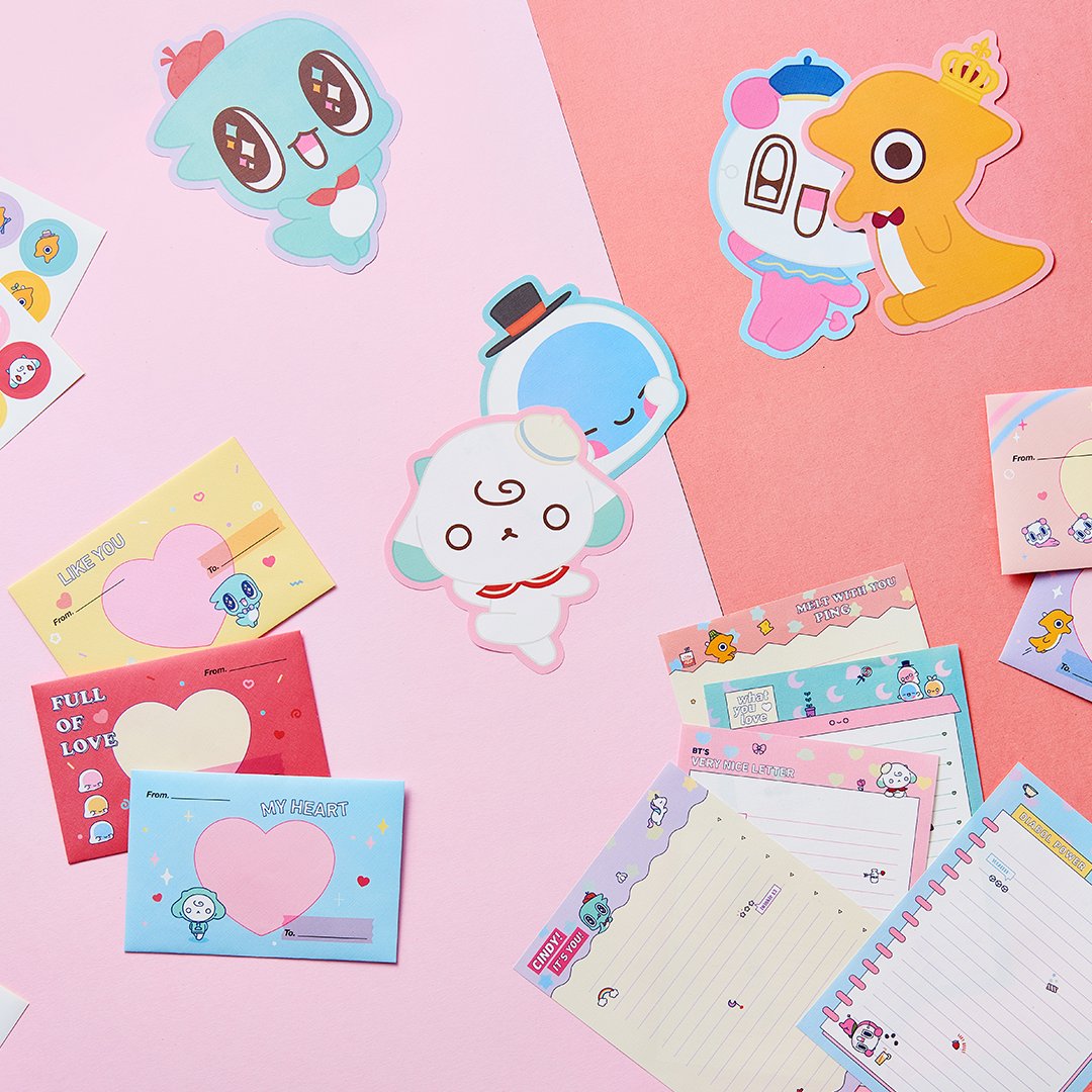 오늘은 너에게 편지를 쓸거야!
누구와 함께 할까?

유유자적 비티? 🤍
민트초코 신디? 💚
아기용 핑? 🧡
수줍은 디아볼? 💗
말랑말랑 슬라임? 💜

하나만 고를 수 없어 행복해 ☺

스마트 스토어에서 만나요
smartstore.naver.com/withspoonz

#스푼즈 #SPOONZ #스푼즈_편지지세트 #스푼즈_캐릭터카드