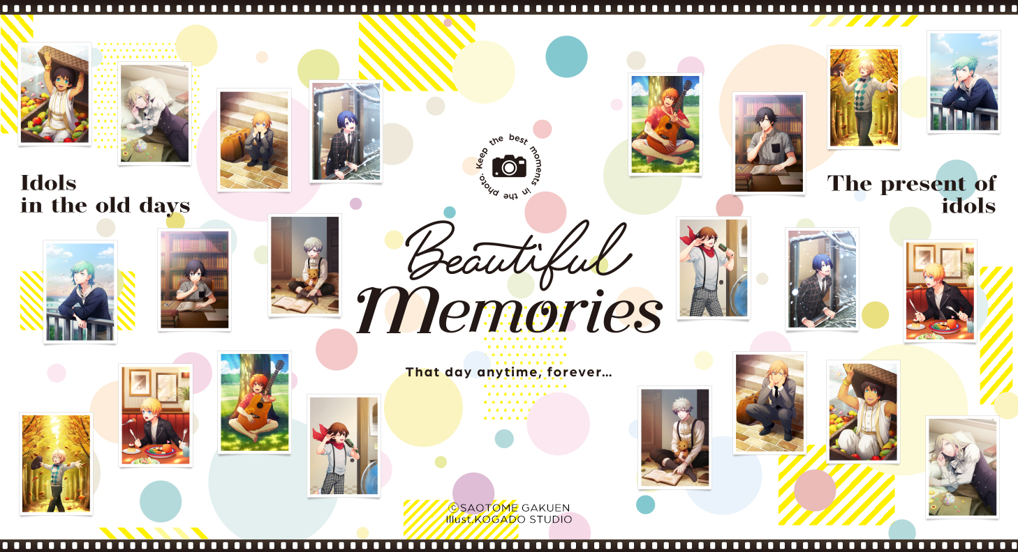 うたの プリンスさまっ Event うたの プリンスさまっ Beautiful Memories 特設サイトを公開しました 全国10か所にて グッズ販売や展示を実施します T Co Rwz4yvd5wt