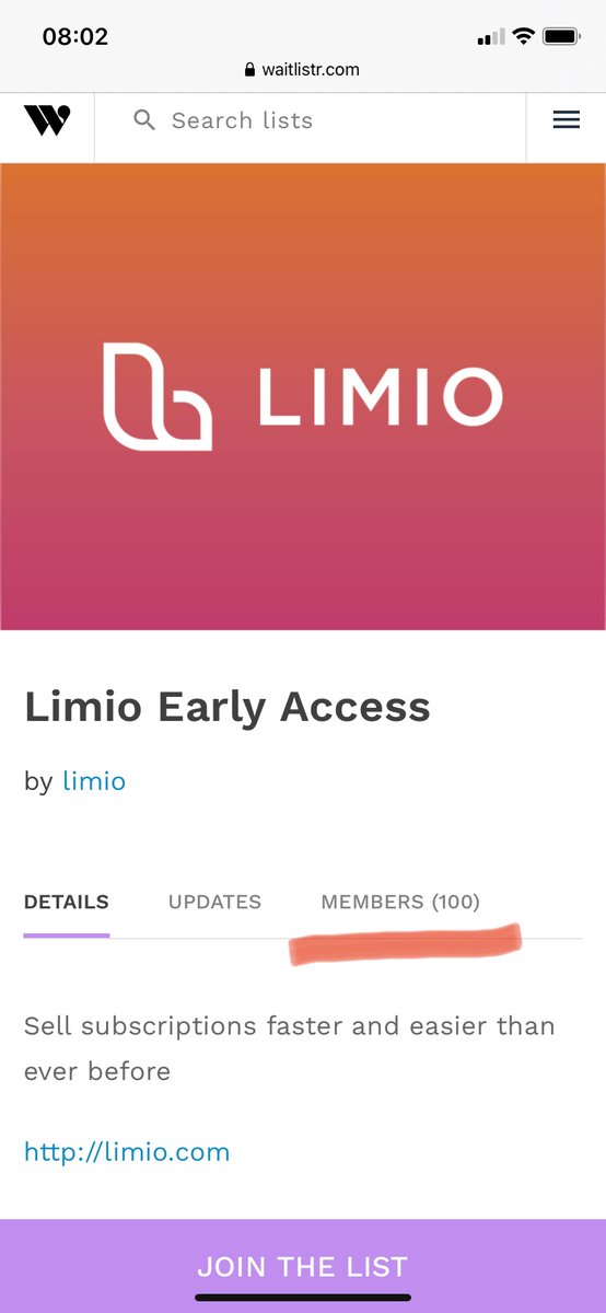 amaurydeclosset's tweet photo. Nice symbolic milestone for @TryLimio. The team has been killing it with our first initial customers and it can’t wait for the day when we can open up to the rest 💯 https://t.co/hziwIllla3