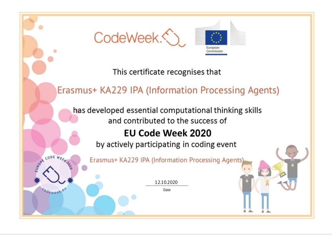 okankaraca0015's tweet image. Codeweek2020( Avrupa Kod Haftası) Katılım Sertifikalarımız..
Kütahya Gediz Altınkent Ortaokulu @tcmeb @ziyaselcuk @KutahyaValiligi @alicelik_64 @BasyigitHasann
@bahadurmahmut @tretwinning @kutahyamem @GedizM @kod_43
#Codeweek2020 #CodeWeekEU #CodeWeekTurkey