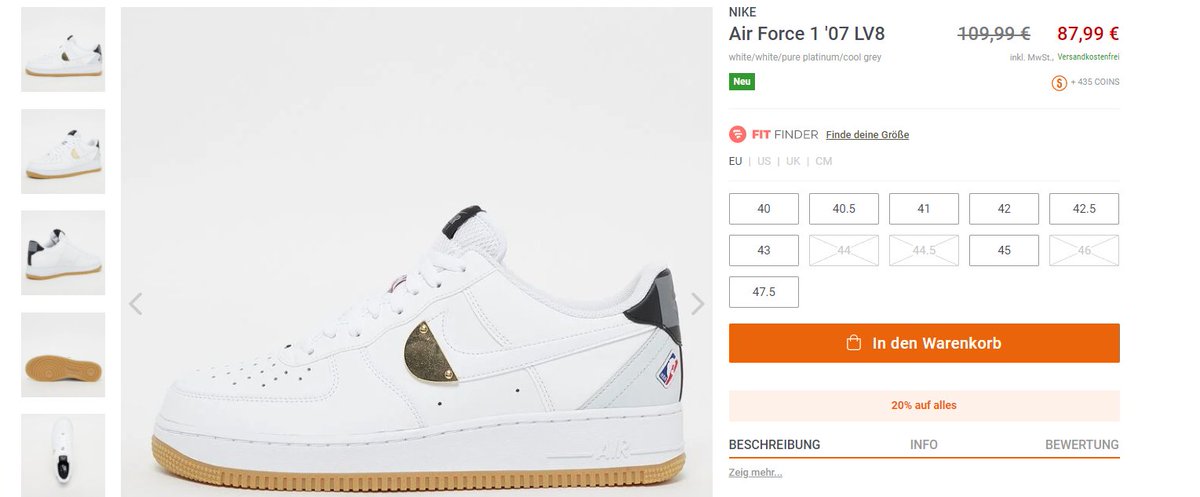 air force 1 lv8 snipes