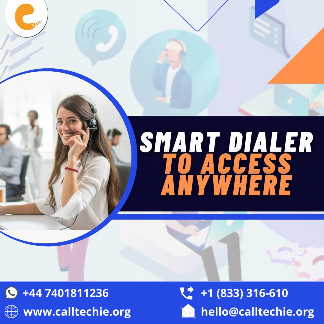 calltechie_'s tweet image. Increase call connect rate using outbound dialer and save agents’ time with smart operations. Reach to more number of customers with predictive dialer

-
#callcentersolution #callcenterdialer #predictivecalling #callcenterservices #callcenterrequirement #automatedcalling