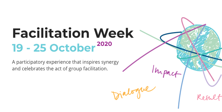 GroupMapApp's tweet photo. Heard @FacWeek? It's a week to celebrating &amp; promote the power of #facilitation from 19-25 Oct 2020. Because we love digital facilitation, we'll be sharing  ours &amp; other #GroupMap facilitators facilitation tips this month. More info on #facweek: https://t.co/woKAdpM4X7 https://t.co/XAXzvjY62Y