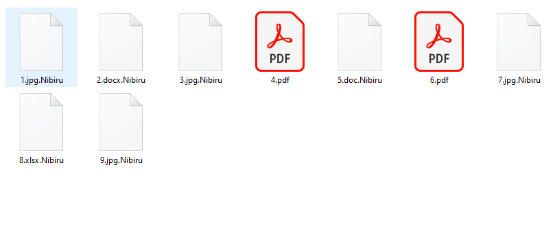 GrujaRS's tweet photo. #Doxware #Ransomware extension .Nibiru! https://t.co/WW1ULyUA5r