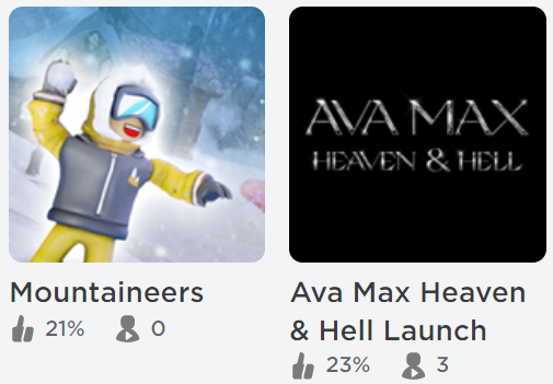 Lord Cowcow On Twitter Ava Max Concert Is 2 Away From Being Tied With Mountaineers As The Worst Rated Roblox Event Game Ever - worst rated roblox game