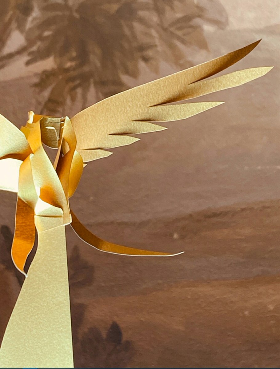 peregocarta's tweet photo. Nike: a symbol of Victory of humans against negative events. Project by Riccardo Zani, realized by Julian Park with Favini Majestic Gold paper🌞#favini #favinipaper #majesticpaper #nike #luxurypaper #design #goldpaper #pearlescentpaper #metallicpaper #superbcolors #goldensilver https://t.co/c5KeTyd9wl