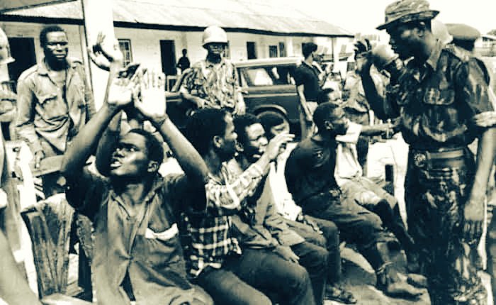 Today in History: Asaba Massacre took place.On this day, October 7, 1967, one of the heinous massacres took place in Asaba, present-day Delta state. The Nigerian troops invaded Asaba and shot dead over 950 people.What was their crime? It's a thread...RT to educate someone