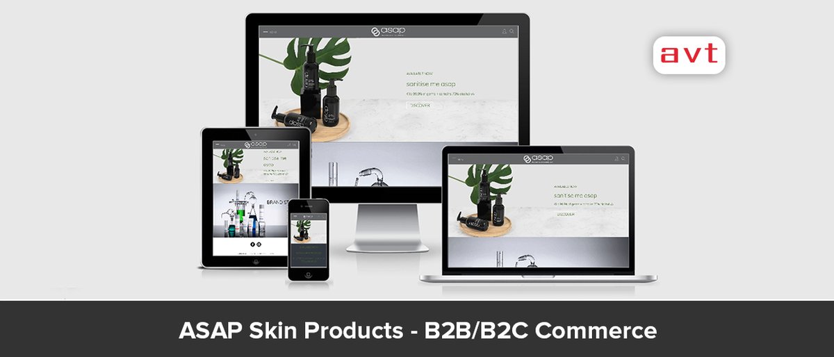 AVT_ANZ's tweet image. AVT B2B/B2C Portals &amp;amp; Commerce – Case Study

ASAP Skin Products is an Australian Manufacturer and Distributor of SkinCare Products. ASAP manufacture and distribute skincare treatment and beauty products across Australia.

abvt.com.au/asap-skin-prod…

#AVT #AVT_ANZ #AVTSolutions