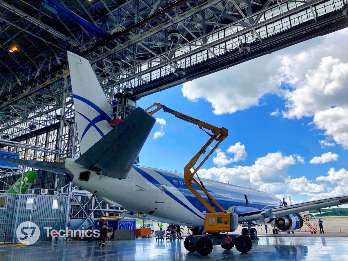 s7technics's tweet photo. S7 Technics провёл сложную работу по демонтажу киля грузового Boeing 737 в рамках С-check.
https://t.co/45AolC1gsF
S7 Technics carried out complex work on dismantling the keel of a Boeing 737 cargo plane as part of C-check maintenance. https://t.co/6lFA3X5hk4
#s7technics https://t.co/JPM1Wgw8nc