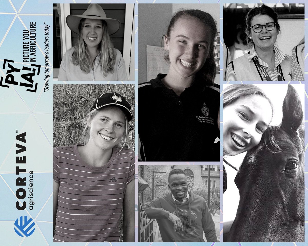 Art4ag's tweet image. In partnership with Corteva Agriscience over the last month we have introduced you to these 6 emerging young leaders....
🔵 Veronika Vicic
​🔵 Francesca Earp
🔵 Alice Burwell
​​🔵 Renae Kretchmer
​🔵 Ishaya Usman Gadzama
​🔵 Elizabeth Argue
​Read their unique stories today!