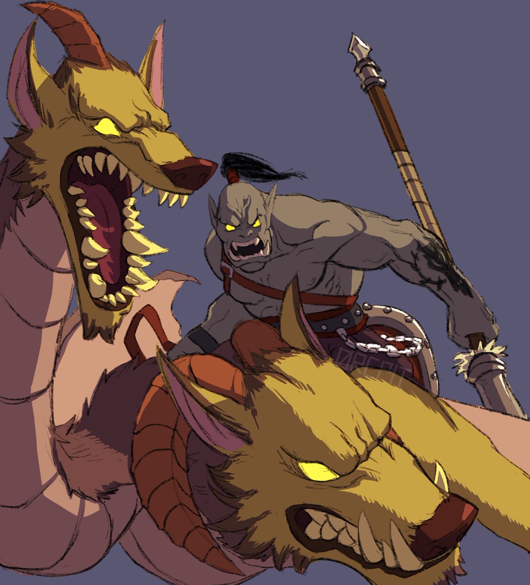 0rcpit's tweet image. dragonmaw clan

#Orctober
