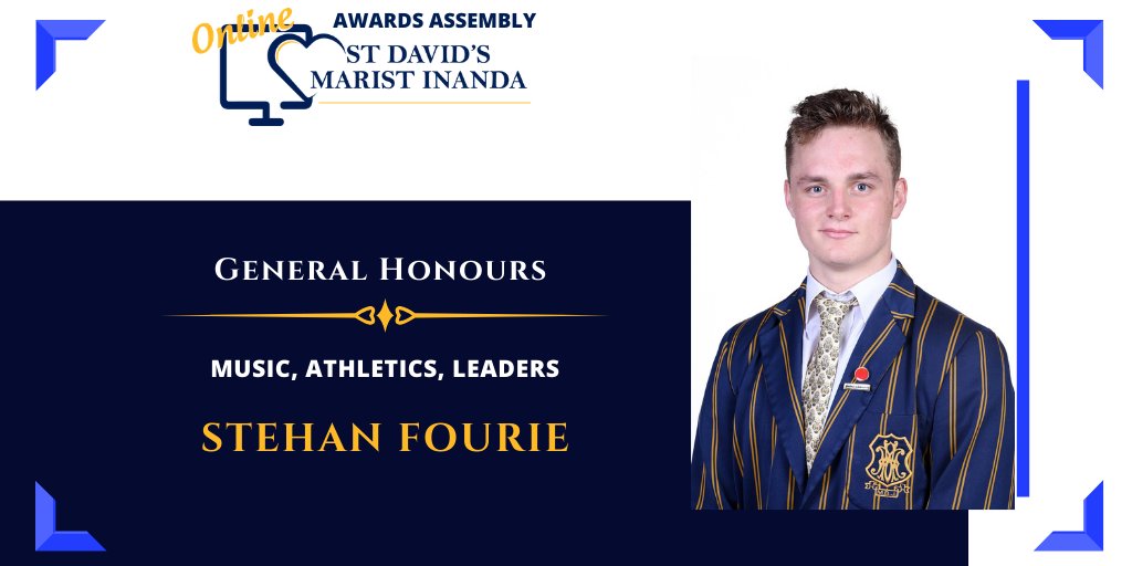 InandaSpirit's tweet photo. Today we had our #finalmatricassembly online. Congratulations to the following boys on receiving #BlueBlazers #GeneralHonours
Gianpaolo Baisch
Dante Bedworth
Nicholas Carr
Stehan Fourie https://t.co/xaAvRuY02z