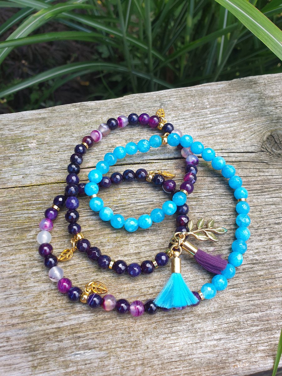 Sarlovesstyle's tweet photo. Add some colour love with an energetic hug to your day. #HolisticStyling 

#WIN my bespoke #TheImageTree Mala Wrap Bracelet #Derbyshire made #crystal bead #Amethyst and #Turquoise 

#RT and #follow me to enter
Closes 23.59  31/10/20
#winitwednesday #freebiefriday #Competition https://t.co/zqh4oXmCXh
