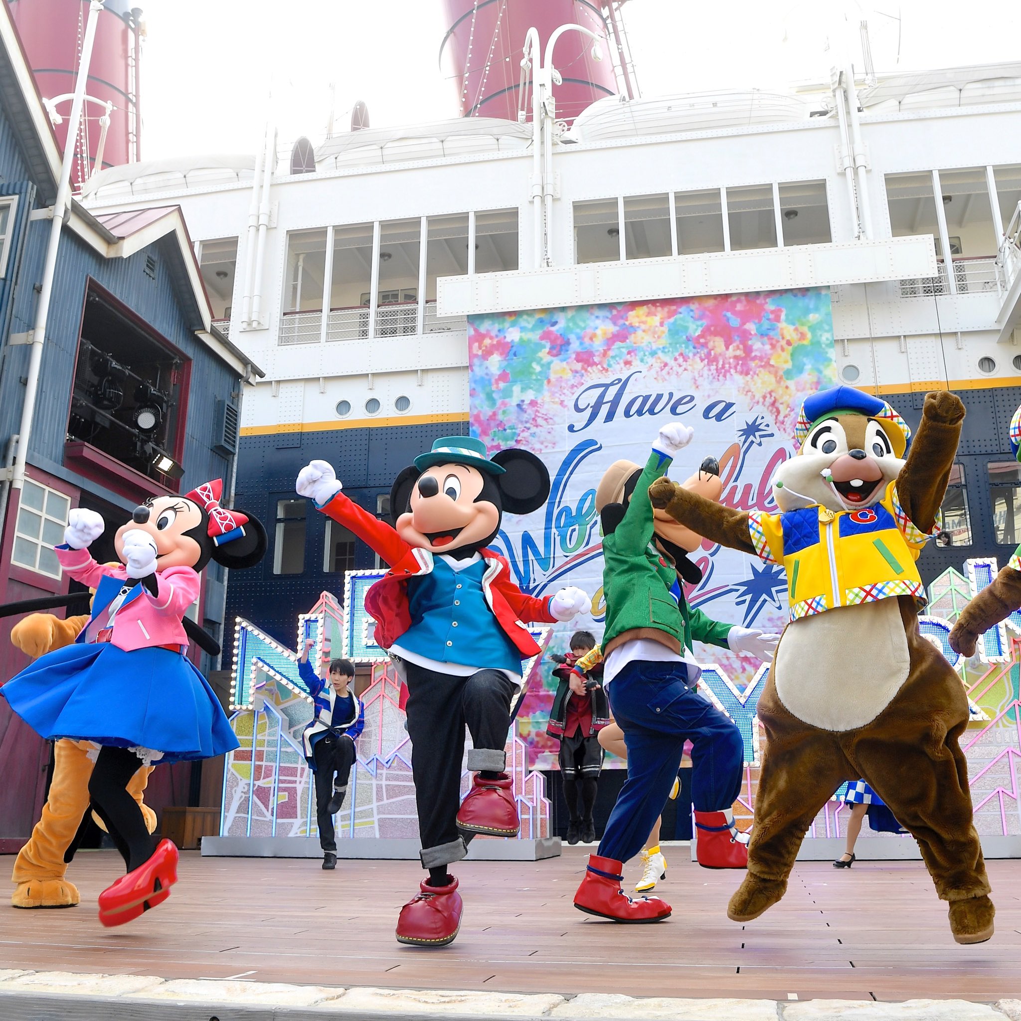 Mezzomikiのディズニーブログ 休止のまま終了となるプログラム発表 東京ディズニーランド ファン メンテナンス ブレイクビート ダンサーズ オーパス ファイブ 東京ディズニーシー ハロー ニューヨーク ダイヤモンド