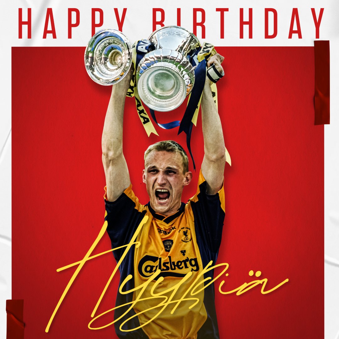 Happy birthday, Sami Hyypia.    