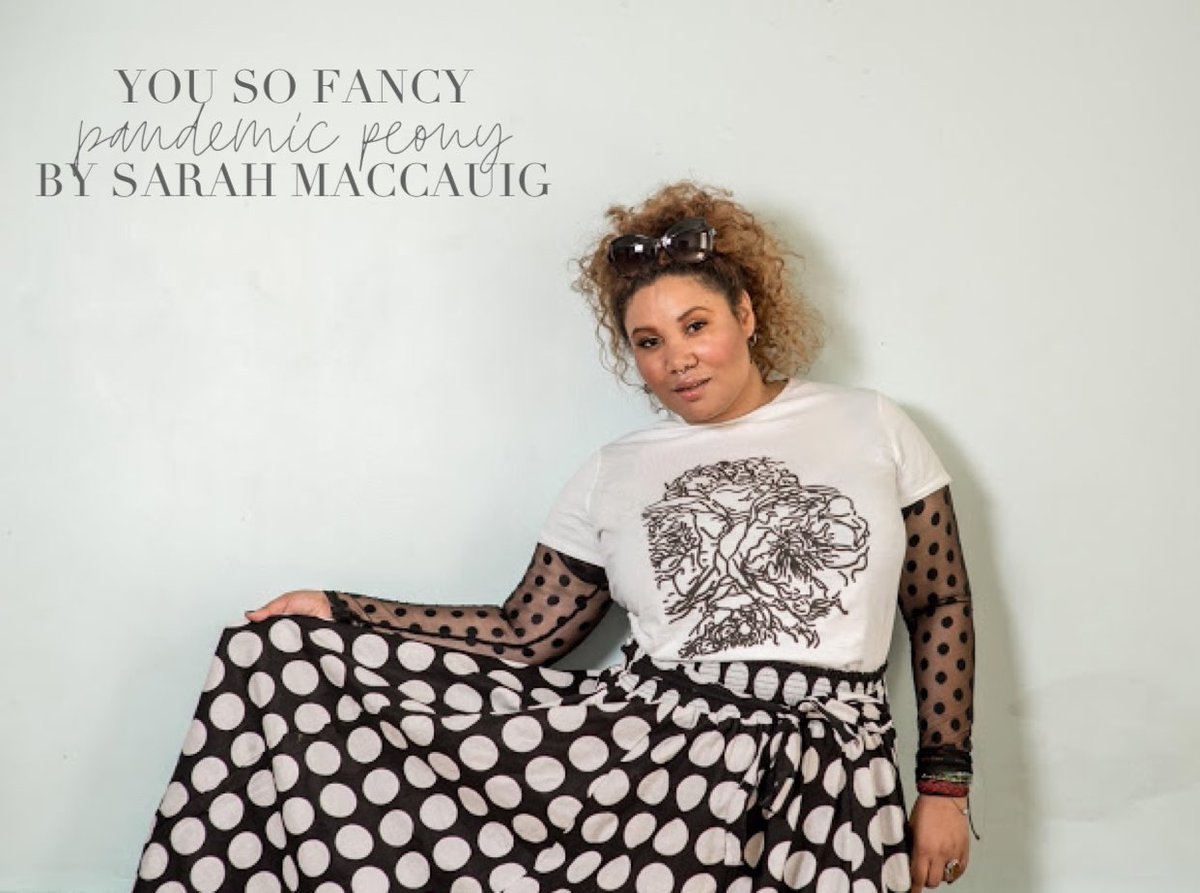 You so fancy.... today’s the day for your best garb. And again tomorrow. Sarah MacCauig’s Peony Pandemic helping us strike a positive pose. #peonytee #soobtees #wearesoob #dressup #humpday #teesforgood #bathlife #bathuk #teemillstore #yousofancy shirtsoffourbacks.co.uk/product/pandem…