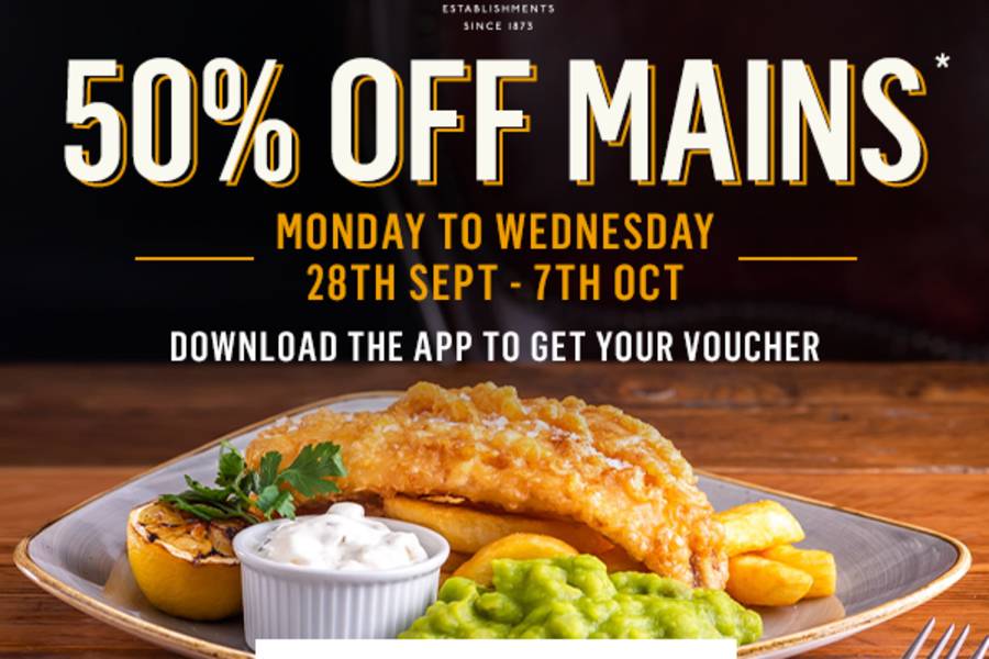 Last day of 50% off!

Book now at thecurlersrestglasgow.co.uk

App download required. T&amp;C's apply.