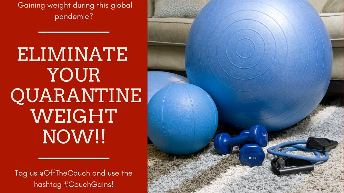 offthecouch2020's tweet photo. Suffering from the so-called pandemic weight? Don't worry! We are available online. Hurry! Sign up now @offthecouch2020 and get moving with our trainers. Burn your #CouchGains! and #GetOffTheCouch now! https://t.co/PfvChNVQtQ