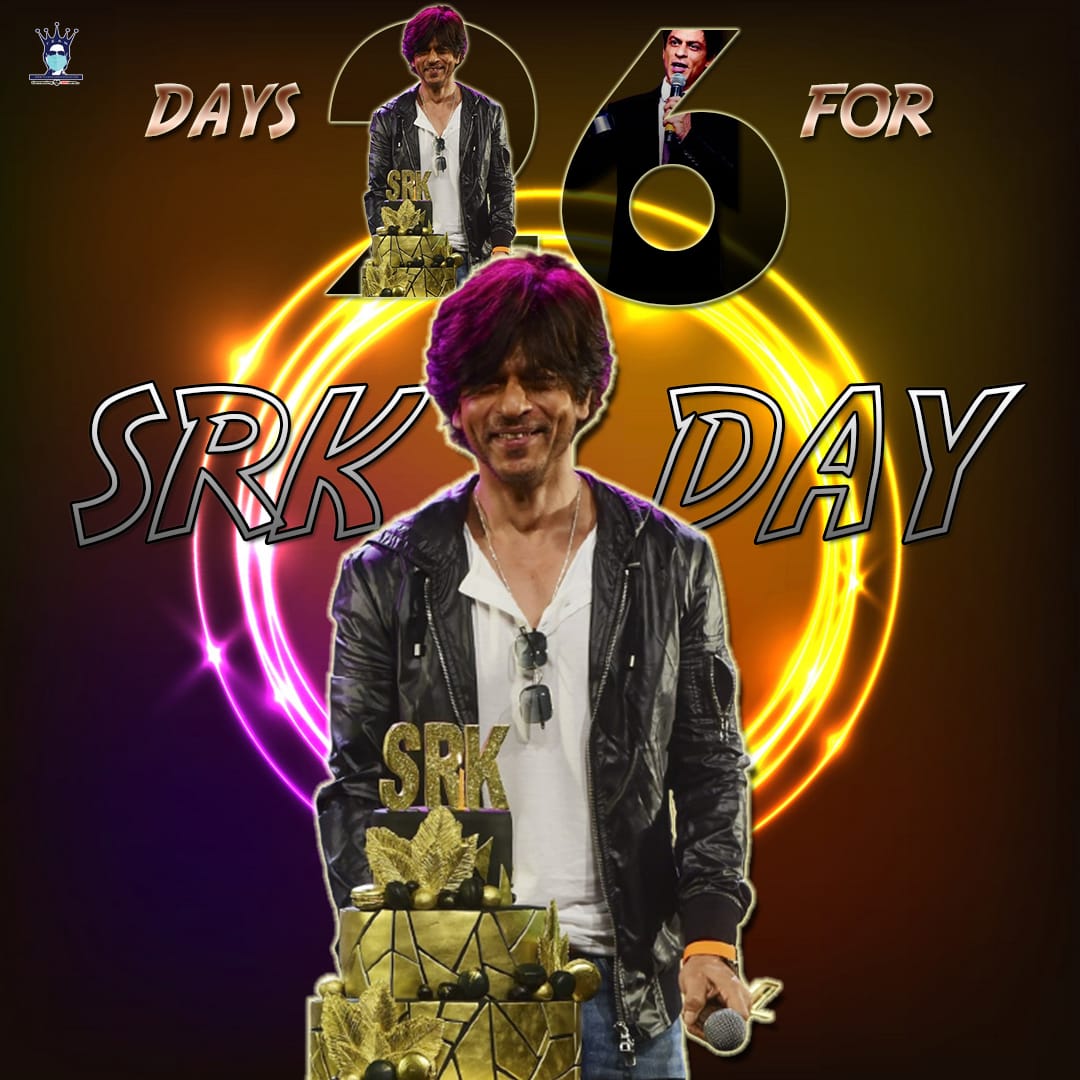 iam_zain_srkian's tweet photo. #CountDown26 | Dil Kyon Dhak Dhak Karta Hai
Kyon Ye Tujhpe Marta Hai
Dil Tujhko Hi Chaahe Baar Baar
Arre Oye Oye Oye Oye
Ab toh 26 Din bache yaar
#SRKDay Ke Liye Ho Jao taiyaar
@iamsrk
#26DaysForSRKDay #ShahRukhKhan #TeamShahRukhKhan https://t.co/LxBVMk4oMS