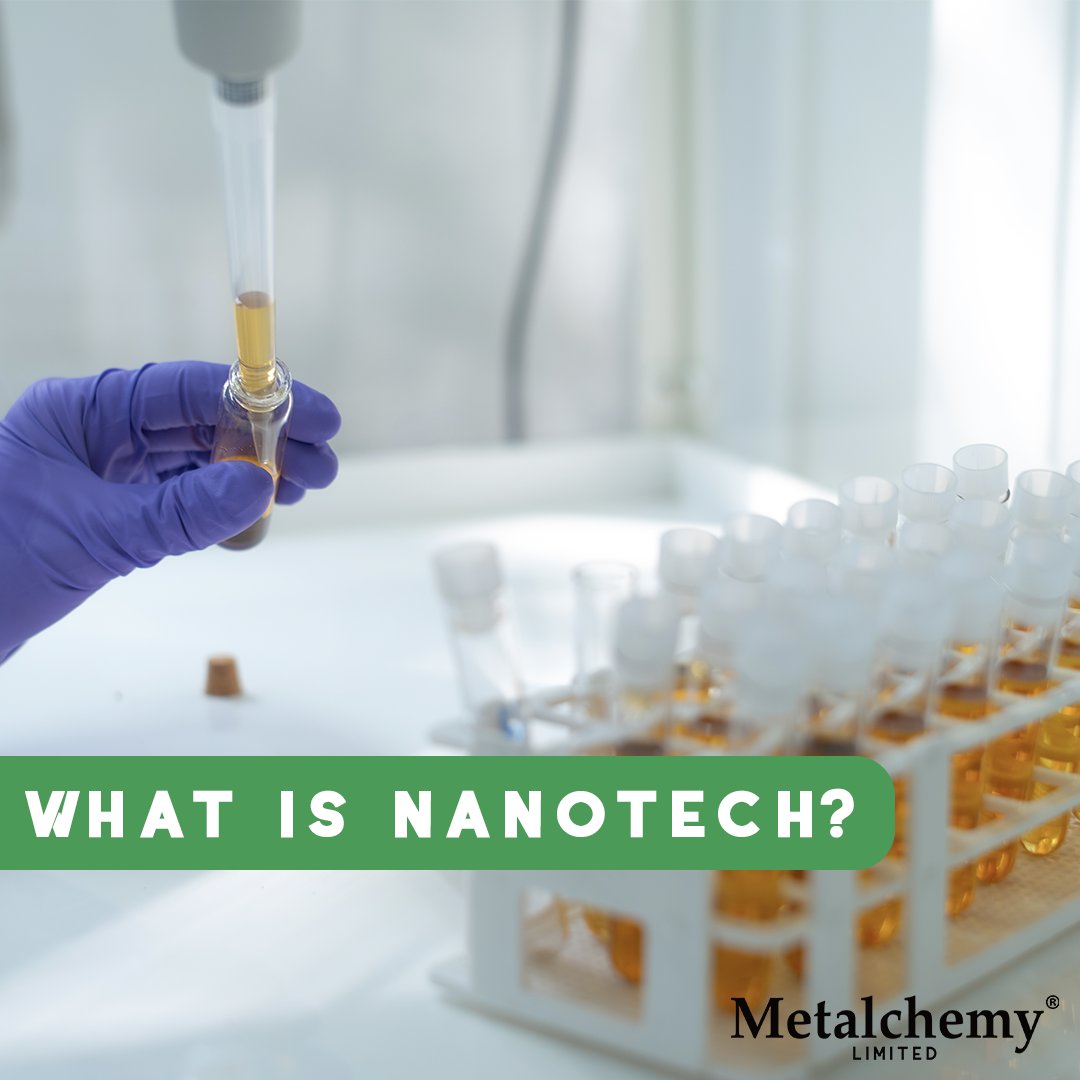 uclentrepreneur's tweet image. Read our last post on @Metalchemy1 and wondering what nanotech is? Check the pic below!

Knowing nanomaterials’ high production cost, Metalchemy aims to catalyse the entry to a market of safe, affordable and green nanotech🌍

#metalchemy #nanotech #nanomaterials #sustainability