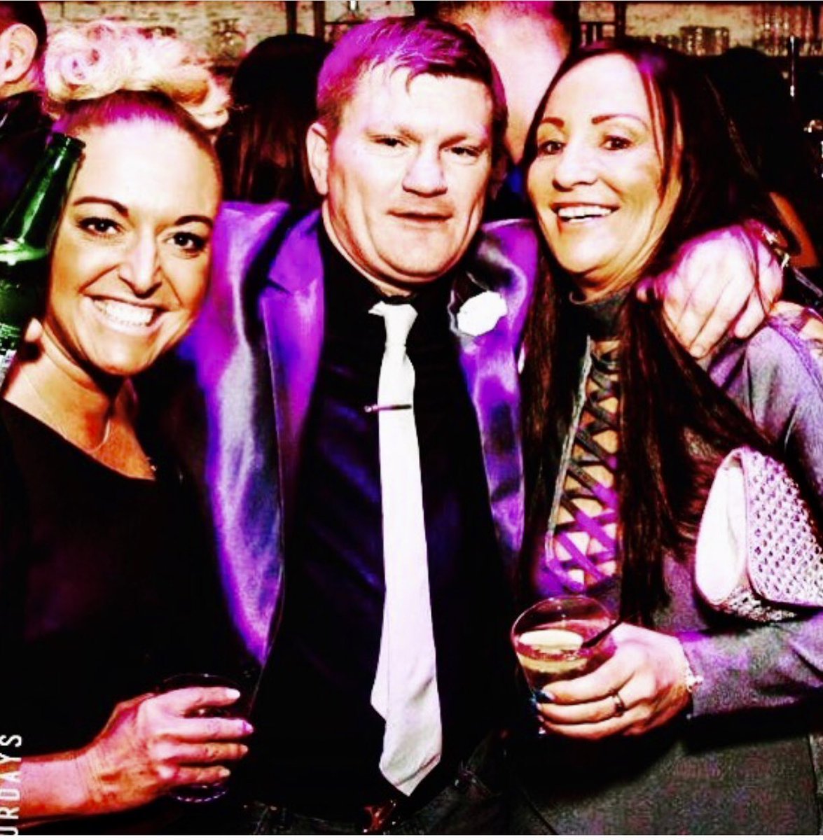 Happy birthday to my top mate Carnt wait to get back out for few drinks 💙 <a href="/HitmanHatton/">Ricky Hatton MBE</a> lots of love 💙 x x x
