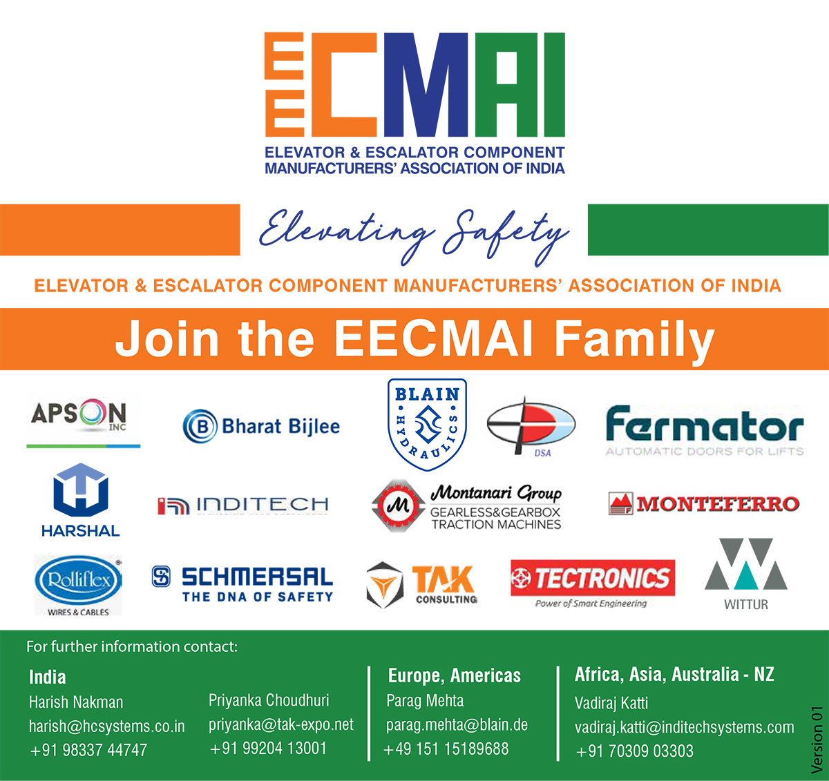 Blain Hydraulics is proud to be a founding member of EECMAI
Blain Hydraulics ist stolz darauf, ein Gründungsmitglied von EECMAI zu sein