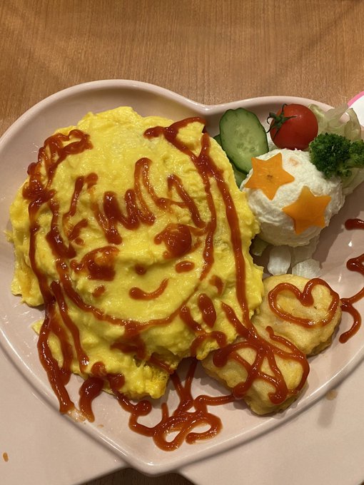 オムライスのtwitterイラスト検索結果