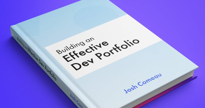 JournalJournal8's tweet photo. Building an Effective Dev Portfolio
A free 70-page ebook that teaches you how to build a developer portfolio that appeals to employers
https://t.co/h0cAiQ9ZfW https://t.co/jnCrlm45UQ