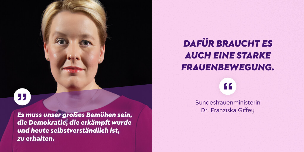 DDFArchiv's tweet photo. #30jahredeutscheeinheit aus feministischer Sicht. Der Talk zum Jubiläum mit Bundesministerin Dr. Franziska Giffey, Mai-Phuong Kollath, Peggy Piesche und Jessica Bock, moderiert von Esra Karakaya. Jetzt online im DDF: https://t.co/sXG1Dp7qKl #frauenmachengeschichte https://t.co/SFqug03dPa