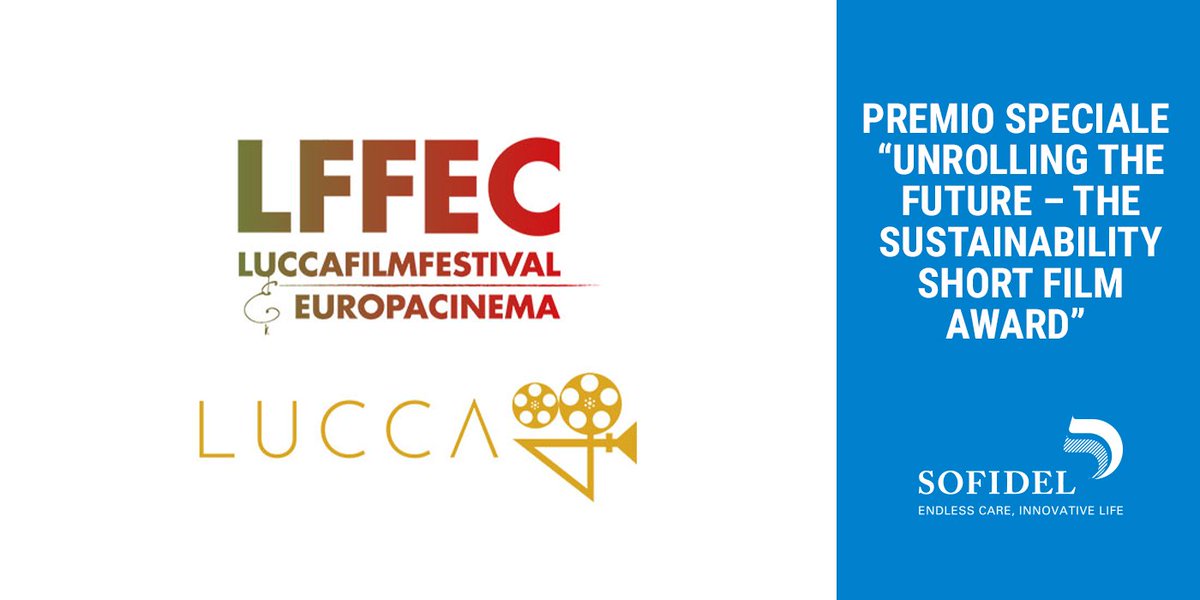 Sofidelsharing's tweet photo. Sofidel ha sostenuto il concorso di cortometraggi «Lucca48» all’interno di «Lucca Film Festival e Europa Cinema», un appuntamento annuale che celebra e promuove la cultura cinematografica https://t.co/s9Y5kZwKn0 @LuccaFilmFest #LFFEC20 #SofidelNextGen https://t.co/myVXb6JooF