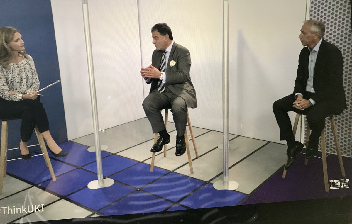 JacquiDaveyUK's tweet photo. What’s been done in days had previously taken months  - “Neccessity as the mother of invention” “Agility” &amp; “Collaboration” are Lord Bilimoria ⁦@CBItweets⁩ President’s key positives he’s seen through the crisis talking with ⁦@thekatiederham⁩ talking at #ThinkUKI https://t.co/KEkzMj45Ew