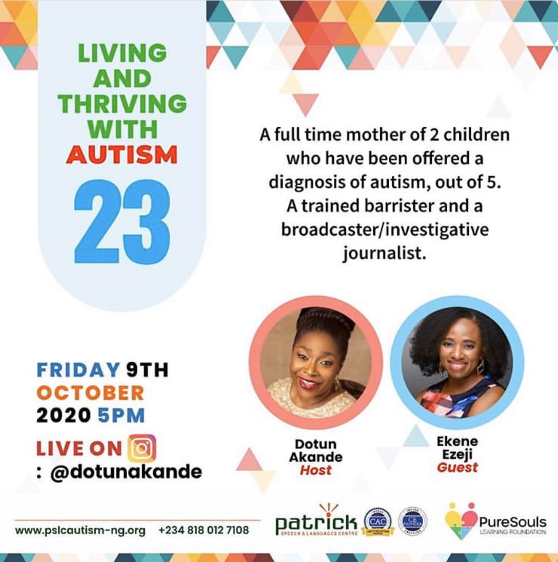puresoulslf's tweet photo. The journey of a mother with two children on the spectrum is going to overwhelm you, when she shares how she has been coping.👍
Let’s wait for another level of Living and Thriving with Autism this Friday @5pm👌
#autismgist #autismadvocate #family #autsimparent #caregivers https://t.co/W8UR92PfPz