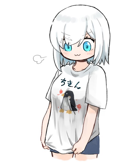 「penguin white shirt」 illustration images(Oldest)