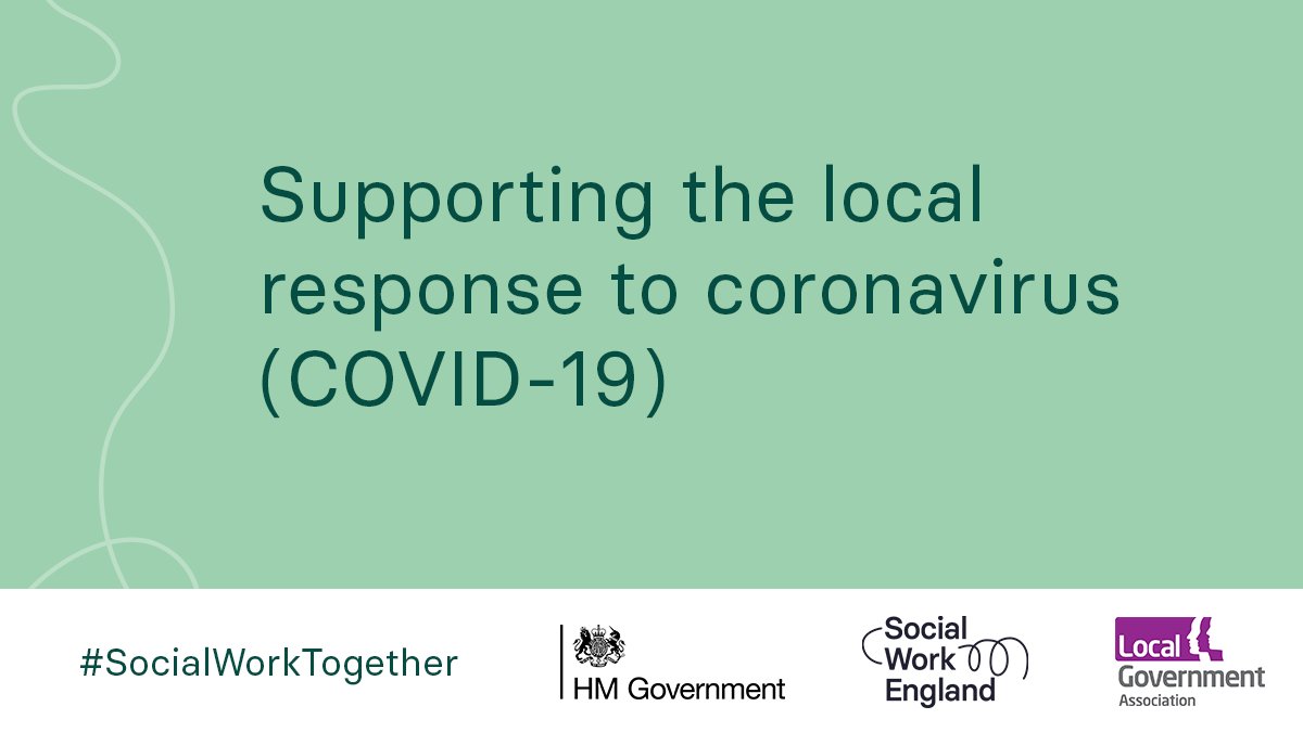 SocialWorkEng's tweet photo. Are you a social worker ready to return to practice? #SocialWorkTogether connects you with local authorities to support the response to Covid-19. If you’ve left the register in the last 2 years or are registered and not working, express your interest at https://t.co/T9VFSte7Zz https://t.co/IuvZ9aXUVG