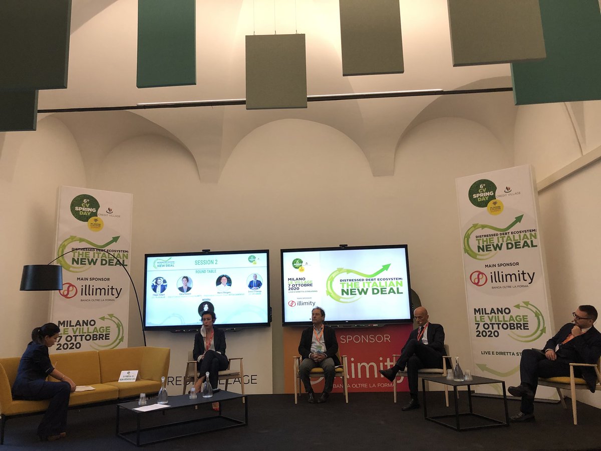 CreditVillageCV's tweet photo. #CvSpringDay i Panelist della SESSION 2 sul palco
#newdeal #distresseddebt #npl #scenarieconomici https://t.co/gmB3L8JZxX