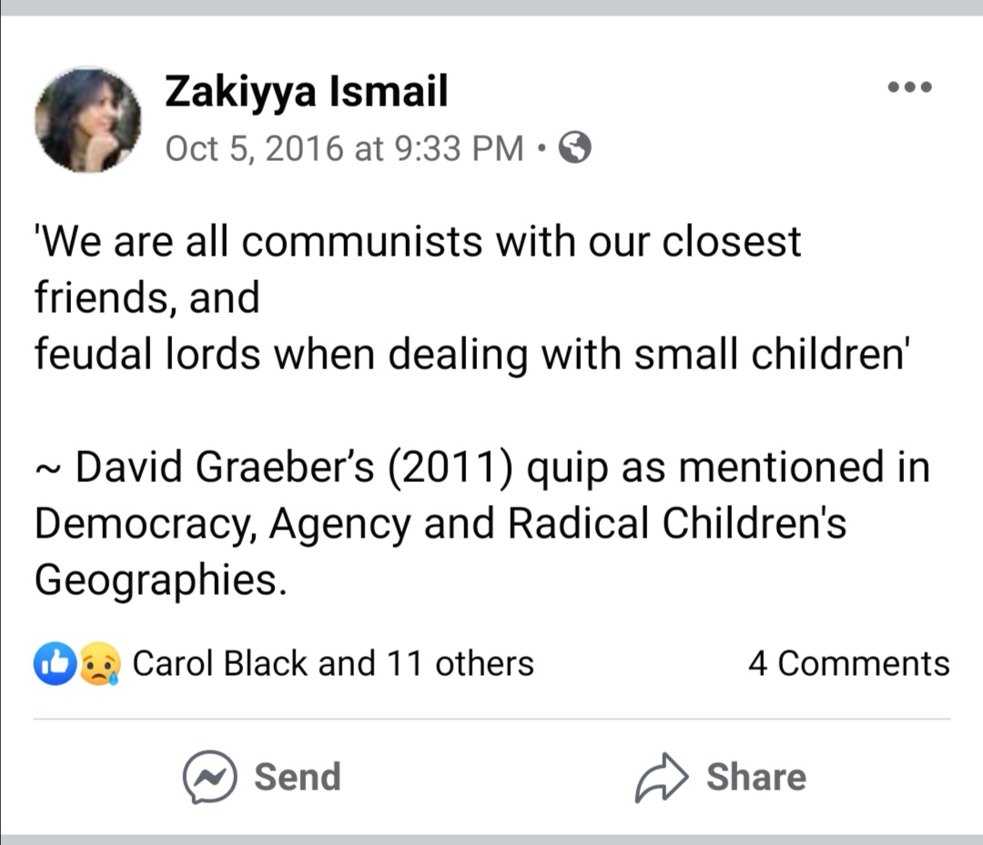 Zakiyya Ismail (@zerebral) on Twitter photo 