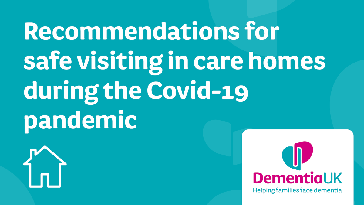 We’ve been working hard to try and build collaboration around safe visiting. Here’s some things to consider about how we think this could be achieved: dementiauk.org/wp-content/upl… #carehomes #safevisiting #dementiacare #coronavirus