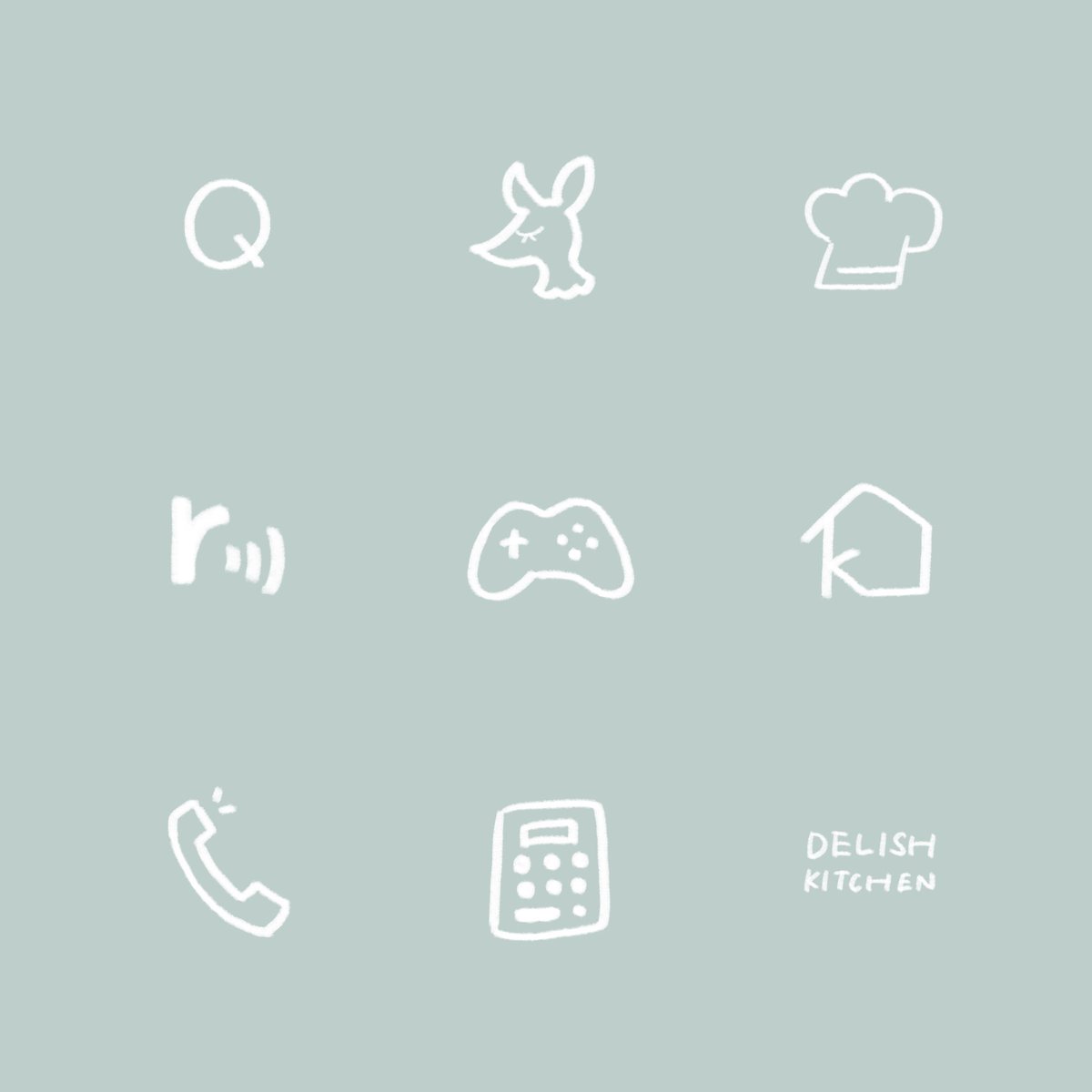 ハル ホーム画面のアレンジに使える手書き風アイコン作ってみました 保存して使ってください アイコンのリクエストあればぜひ アイコン ホーム画面 Ios14 Iphone ホーム画面カスタム